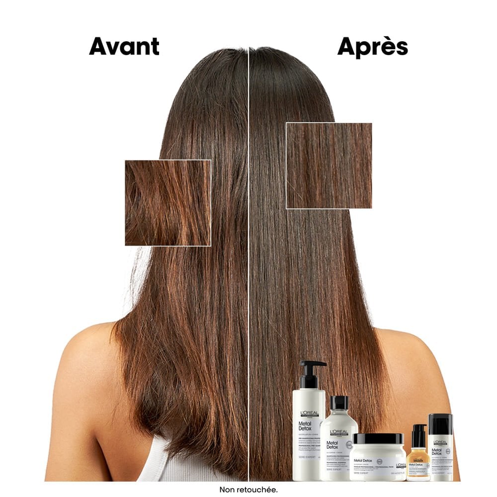 Masque Metal Detox Avant Après