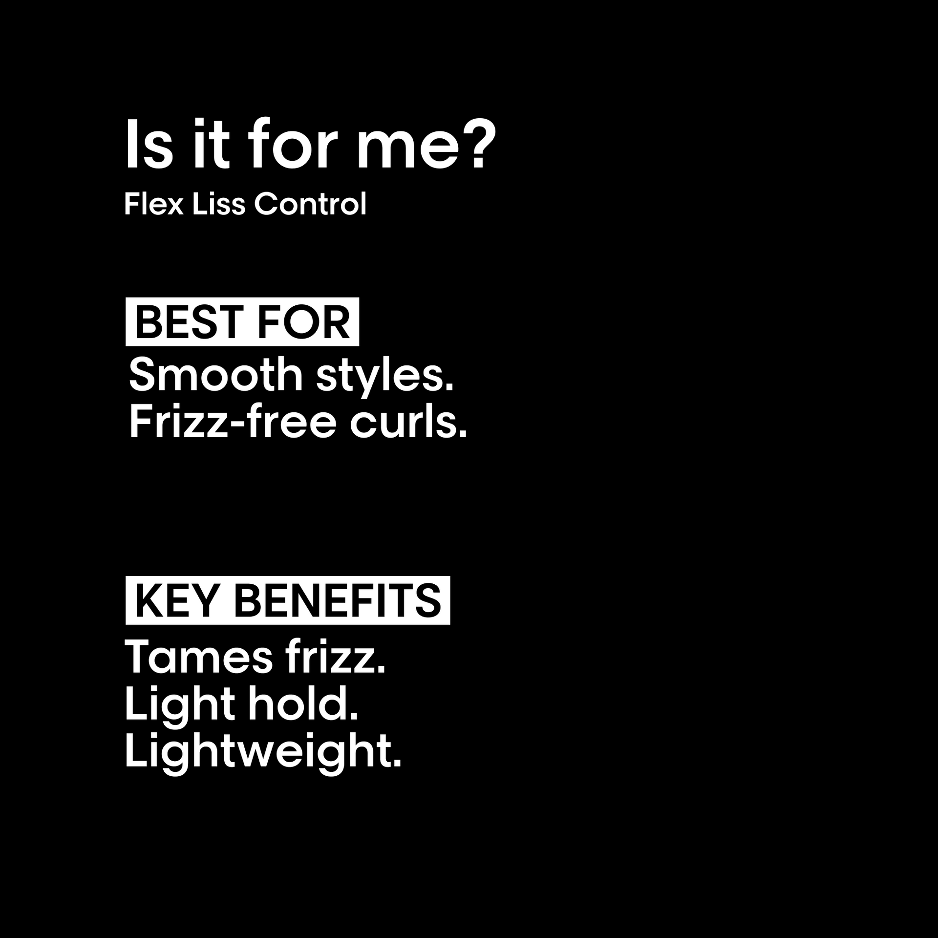FLEX LISS CONTROL