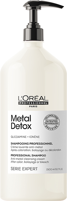 Metal detox shampoo product