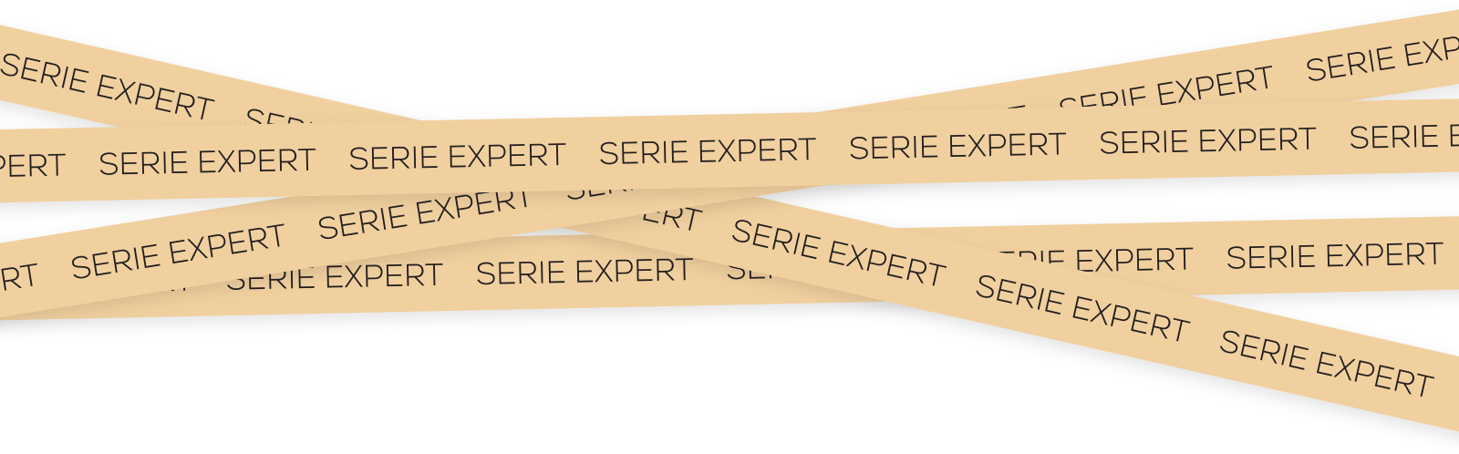 Serie expert tape illustration